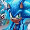 Sonic The Hedgehog Animation paint by numbers