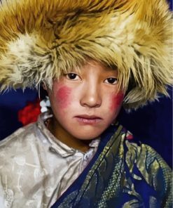 tibet-girl-paint-by-numbers