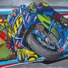 Valentino Rossi Driver Paint by numbers