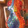 Violin Mosaic