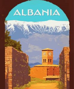 Albania Arche Poster Paint By Numbers