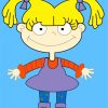Angelica Pickles Rugrats Paint By Number