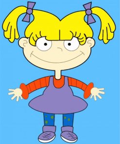 Angelica Pickles Rugrats Paint By Number
