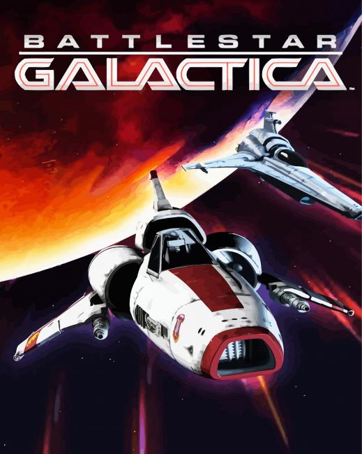 Battlestar Galactica Paint By Numbers