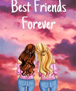 Best Friends Forever Paint By Number