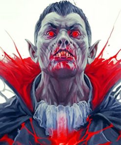 Bloody Vampire Paint By Numbers