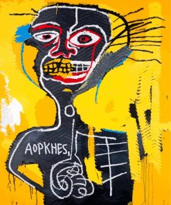 Cabeza Jean Michel Basquiat Paint By Number