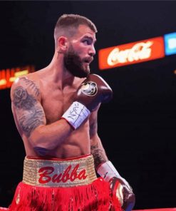 Caleb Plant paint by number