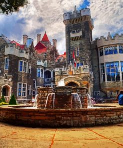 Casa Loma Canada paint by number