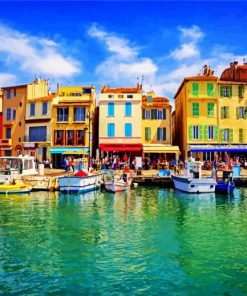 Cassis-france-paint-by-numbers