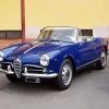 Blue Classic Alfa Romeo Paint By Numbers