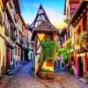 Colmar Ancient Streets Paint By Numbers