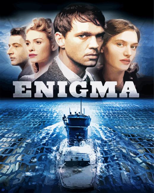 Enigma Film Poster Paint By Numbers