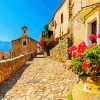 France Corsica Ancient Streets Paint By Numbers