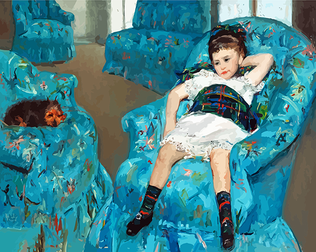 Little-Girl-in-a-Blue-Armchair-paint-by-numbers
