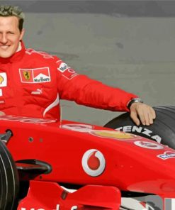 Michael Schumacher Paint By Number