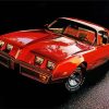 Classic Firebird Car Paint By Numbers