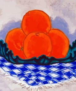 Oranges By Oscar Florianus Bluemner Paint By Numbers