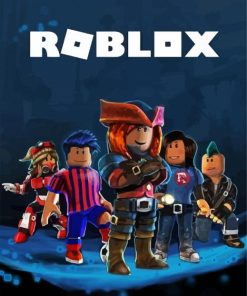 Roblox Video Game Paint By Number