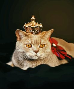 Royal Cat Pet Paint By Number