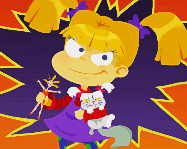 Rugrats Angelica Pickles Paint By Number