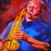 Saxophone Player Paint By Number