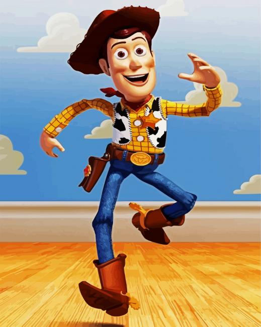 Sheriff Woody The Cowboy - Paint By Numbers