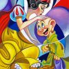 Snow White And The Seven Dwarfs Dopey Paint By Numbers