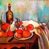 Still Life With Onions Cezanne paint by number