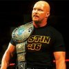 Champ Stone Cold Steve Austin Paint By Numbers