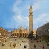 The Piazza San Marco In Venice Canaletto paint by number