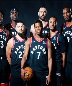 The Raptors Players Paint By Number
