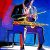 The Saxophone Player Art Paint By Number