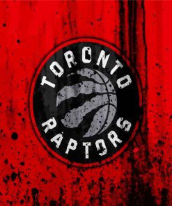 Toronto Raptors Logo Paint By Number