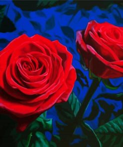 Aesthetic Velvet Roses Paint By Numbers