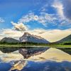Vermilion Lakes Canada paint by number