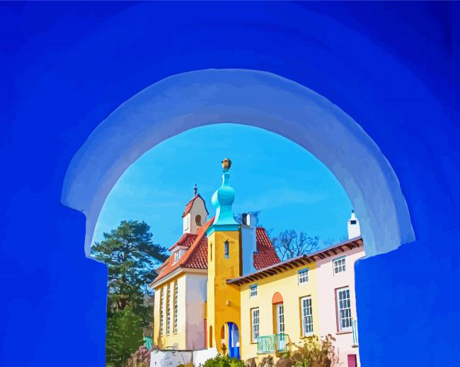 Wales Portmeirion Paint By Number