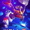 Walle E Film Poster Paint By Numbers
