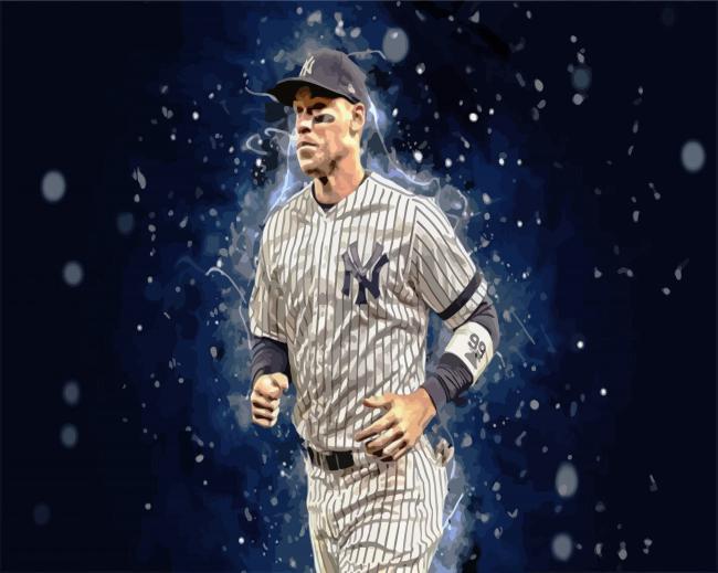 Aaron Judge New York Yankees Player Paint By Numbers