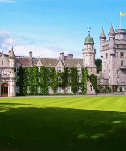 Aesthetic Balmoral Castle paint by number