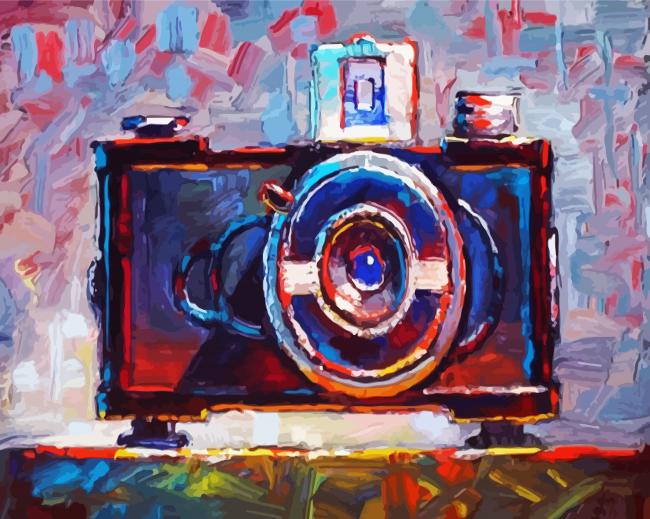 Aesthetic Camera paint by number