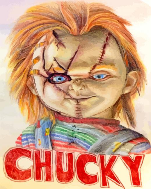 Aesthetic Chucky Paint By Number