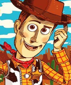 Sheriff Woody Paint By Numbers