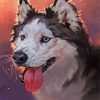 aesthetic husky paint by numbers