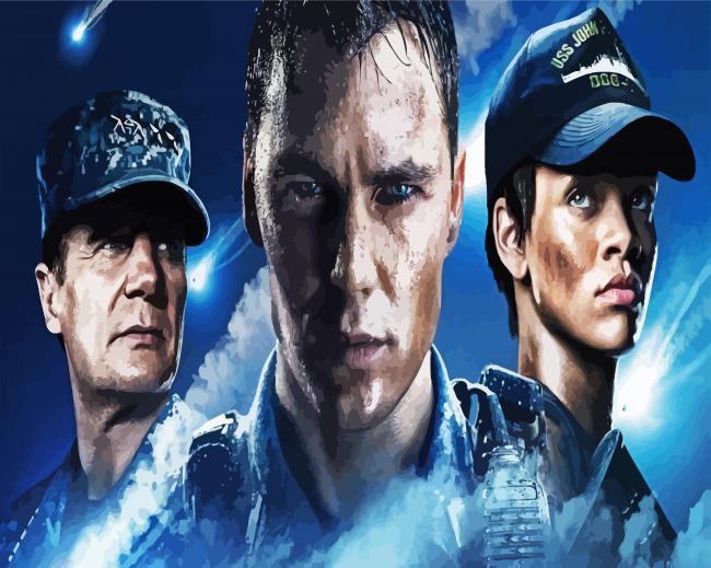Battleship Movie Paint By Number