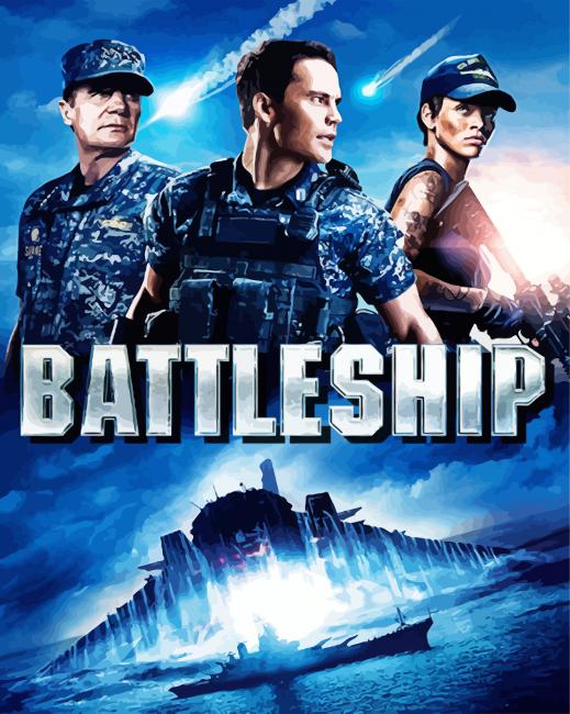 Battleship Movie Paint By Numbers
