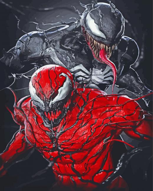 black-venom-Carnage-paint-by-numbers