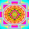 Colorful Yantras Art paint by number