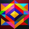 Colorful Shapes Paint By Numbers