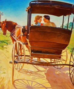 couple-in-Carriage-paint-by-numbers